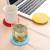 Cartoon Silicone Heating Coaster Portable USB Milk Tea Insulated Coaster Non-Slip Mat Silicone Placemat Gift