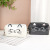 New Cute Cat Cosmetic Bag Travel Business Trip Toiletry Bag Convenient Hand Carry-on Bag Gift Bag Customization