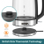 Boma Brand 1.7L Household Electric Kettle Automatic Power off Drop-Proof and Hot-Proof CE Certification