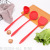 40cm Lengthened Silicone Non-Stick Shovel soup ladle filter Integrated Cooking Spoon  Long Handle Cooking Shovel