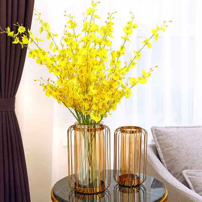 Nordic Vase Flower Arrangement Decoration Living Room Artificial Dried Flower Light Luxury Dining Table Wine Cabinet TV Cabinet and Tea Table Creative Decoration