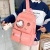 Textured Schoolbag Large Capacity Female Male Korean Ins Schoolbag Mori Style Trendy Cool Campus Anime Japanese and Korean Pupil's Bag