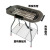 Factory low-cost household smokeless oven electric barbecue grill outdoor multi-functional carbon electric dual-use barbecue grill