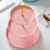 2021 New Dessert Ceramic Plate Creative Double-Layer Fruit String Disk Three-Layer Wedding Cake Dessert Multi-Layer Plate Foreign Trade