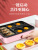 Small Multi-Functional Household Oven Sausage Electric Roaster Pan Steak Four-in-One Breakfast Machine Four-Grid Fried Egg Electric Baking Pan