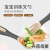 Baby Feeding Supplies Food Supplement Supplies Portable Tableware Baby Auxiliary Practice Spoon Elbow Twist Spoon And Fork Set