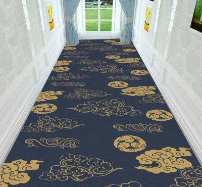 Coiled Carpet Hotel Carpet Floor Mat Stairs Full-Shop Corridor Hotel Corridor Mat Dust-Absorbing Carpet Can Be Customized