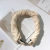 Hot Sale Internet Celebrity Shell-like Bonnet Topless Hat Female Hair Hoop Hairpin-Type Ponytail Sun Protection Hat 
