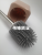 Toilet Brush Set, Silicone Brush Ball, Base Can Be Hung