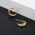 Cross-Border New Arrival XINGX Earrings 18K Gold Color Protection Ornament Xingyue Series C- Shaped Earrings Earrings