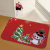 New Christmas Floor Mat Flannel Hd Printed Rectangular Floor Mat Graphic Customization Bathroom Non-Slip Mat