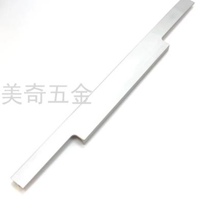 Simple Invisible Edge Sealing Aluminum Alloy Cabinet Door Wardrobe Handle Furniture Metal Handle Thumb Model the Whole House Can Be Customized