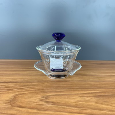 High-End Water Cup Teacup Coffee Cup High Borosilicate Temperature-Resistant Explosion-Proof