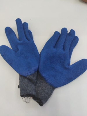 Rubber Gloves (Blue Gray)