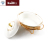 Creative Oval Alcohol Ceramic Buffet Stove Hotel Restaurant Food Heating Container Ceramic Alcohol Dining Stove