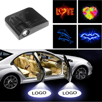 Modified Car Wireless Door Sill Light Car Projection Lamp LED Decorative Light Laser Light