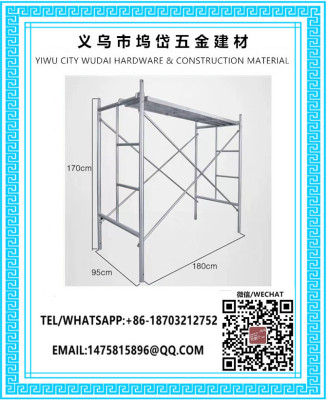 Scaffolding, Galvanized Scaffolding, Plastic Spraying Scaffolding, Site Support