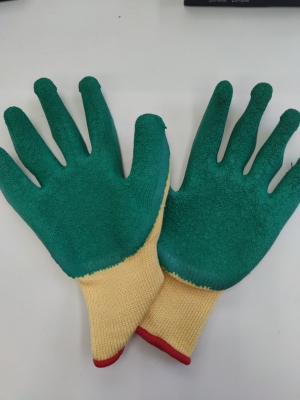 Rubber Gloves (Yellow and Green plus Size)