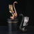 304 Stainless Steel Fruit Fork Cake Moon Cake Fork Stick Dessert Coffee Spoon Base Cygnus Combination Tableware Set