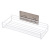 Punch-Free Rectangular Iron Bathroom Storage Rack Washstand Bathroom Wall Hanging No Trace Stickers Storage Rack