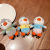 Creative Cartoon Penguin Plush Key Chain Pendant Mini Doll Bag Doll Pendant