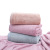 Yiwu Good Goods Plain Embroidery Thickening Bamboo Fiber Bath Towel Couple Gift Big Towel Daily Necessities Box Bath Towel