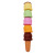 Korean Style Cute Cone Ice Cream 5 Colors Fluorescent Pen Cartoon Macaron Ice Cream Building Blocks Assembled Graffiti Marker