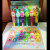 Japanese Cute Corner Ball 12 Color Building Blocks Fluorescent Pen Cartoon Cute Object Paradise Fruit Color Marker Mark