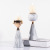 Candleholder Candlestick Decoration Simple and Light Luxury Soft Metal Texture Imitation Marbling Iron Craft Decorations