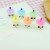 Student Creativity Cartoon Mushroom House Modeling Fluorescent Pen Cute Mini Expression Color Pencil Children's DIY Graffiti Pen