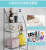Foreign Trade Floor Toilet Storage Rack Bathroom Storage Toilet Toilet Washing Machine Toilet Three-Layer Rack Products