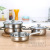 Jinbole Dejue Three-Piece Stainless Steel Gift Set Pot Three-Piece Pot Opening Practical Gift