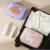 New Ins Cute Cartoon Purple Multifunctional Lazy Storage Travel Waterproof Wash Cosmetic Bag Portable