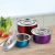 Jinbole Stainless Steel Cooking Pot Three-Piece Pot Set Multi-Functional Colorful Seasoning Pan Set Customized Practical Gift