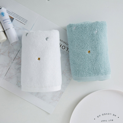Yiwu Good Goods Xingyue Absorbent Towel Pure Cotton Adult Men and Women Couple Towel Daily Necessities Face Towel Present Towel