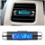 Car Air Outlet Clip Small Clock Thermometer Car Electronic Clock Thermometer with Backlight