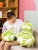 Vegetable Elf Cabbage Dog Doll Plush Toy Dog Throw Pillow for Girls Sleeping Pig Doll Doll Birthday Gift