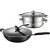 Shengbide Stainless Steel Steamer Wok Two-Piece Cast Iron Non-Stick Cooker Wok Combination Soup Steam Pot Gift Pot