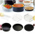 Deep-Fried Pot Accessories 9-Inch Air Fryer Grill Rack and Pizza Plate