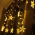 Led Five-Pointed Star Curtain Light Ins Room Decoration Domestic Plug-in Five-Pointed Star Flashing Holiday Light Decorative Star Light