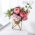 Nordic Simple Iron Golden Geometric Flower Pot Creative Home Living Room Study Flower Arrangement Table Decorative Ornaments Flower Stand