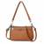 Solid Color New Women's Handbag Fashion Weibo Hot Simple Retro Shoulder Messenger Bag Spot Factory Direct Supply