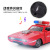 1:32 Simulation Dodge B Police Car Pull Back Alloy Car Two-Door with Light Music