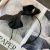 Trump Card Guan Xiaotong's Same Style South Korea Dongdaemun Ins Black Big Bow Headband Non-Slip Headband Female
