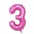 New 40-Inch Digital Aluminum Balloon Gradient Color Birthday Decoration Wedding Party Children's Toys Wholesale