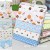 CLER&SOFT a Bale of Cotton Cloth Blanket Newborn Bed Sheet Fleece Blanket 76x76cm Ribbon 4 Pack Convenient and Affordable