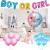 European and American Baby Boy Or Girl Balloon Package Question Mark Baby Gender Reveal Party Decoration Layout Balloon