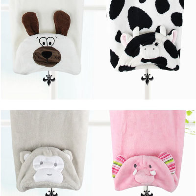 Baby Cape Fashion Style Children's Shawl Baby Animal Cloak Spring and Autumn New Windcheater Thickened Baby's Blanket