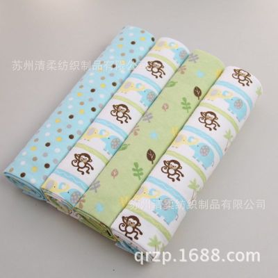 Flannel Blanket 102 * 76pvc Cotton Gro-Bag Baby Production Room Gray Cloth Summer Thin Cover Blanket Sheets