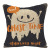 Cross-Border New Arrival Halloween Linen Pillow Cover Pumpkin Pillow Cushion Holiday Decoration Sofa Cushion Cover Wholesale